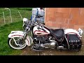 harley davidson 1340 springer old boy 1997 red and white syl81