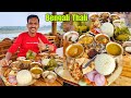 Ghatshila তে Best Resort | নদীর ধারে বসে দারুণ Bengali Thali খেলাম | Bhetki Chingri Chicken Kosha