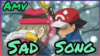 Pokemon Sad song 😭|| Ash and Serena || kon Tujhe Sad song Hindi ||