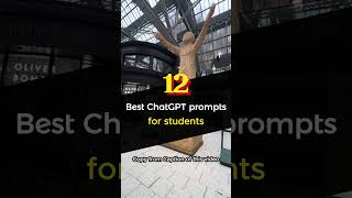 12 Best chatgpt prompts for students #chatgpt #prompt #promptengineering