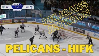 Pelicans - HIFK seitsemäs peli. Maalikooste. Pelicans välieriin voitoin 4-3.