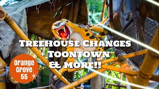 Treehouse CHANGES + Toontown Construction BIG MOVES