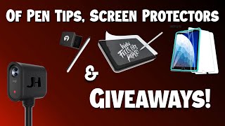 PenTips, Screen Protectors and GIVEAWAYS