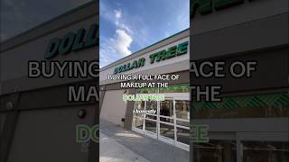 BUYING A FULL FACE OF MAKEUP… AT THE DOLLAR TREE