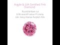 pink argyle diamond 0 380 carat 4p at jahroc galleries