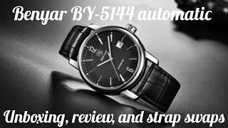 Benyar BY-5144 unboxing and review. A nice Tissot homage! (Episode 30)