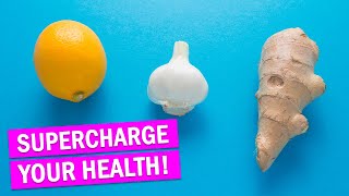 How to Make "Lemon Ginger Garlic Water" To Supercharge Your Health