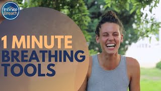 1 Min Meditation | RELAXING Breath - Buddha Breath By Infinite breath - Greg Mannion (And buddha)