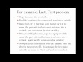Problem Solving Thoughts