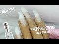 SILICONE HAND REMOVAL OF NAIL AND PREP FOR NEW SET | 4XC E-FILE BIT