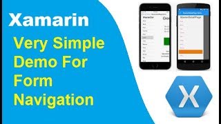 [SUPER SIMPLE] Xamarin - Form Navigation Explained