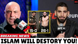 MMA Community REACT to ILIA Topuria Vacating His Title to Fight Islam Makhachev at 155!