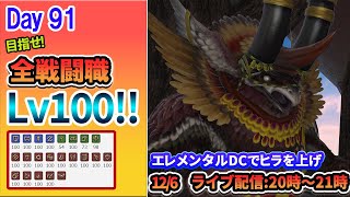 全戦闘職Lv100にする過程を配信 ＋ 新生から最新パッチクリア #day91