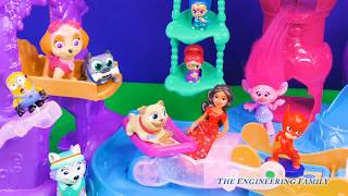 Unboxing Shimmer and Shines Magic Roller Coaster Playset with Owlette