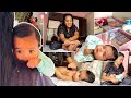 Indian Mom REALISTIC Morning Routine with a Newborn 👶