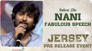 Natural Star Nani Fabulous Speech At #Jersey Pre Release Event