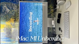 Unboxing | 아이맥 M1 실버 | 에어팟 맥스 | iMac | Airpods Max | Apple Unboxing | 뉴욕 자취생