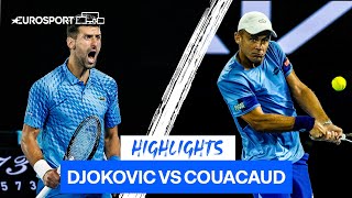 Djokovic through after tricky match | Australian Open Highlights | Eurosport Tennis