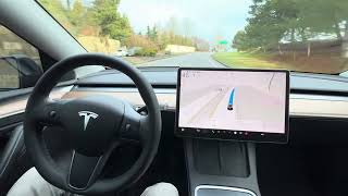 Tesla FSD v13.2.7 Took Me to Best Buy Flawlessly - with performing a Very Narrow U-turn