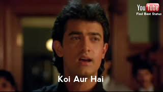 Tu Pyar Hai Kisi Aur Ka (Lyrics) | Romantic Hindi Whatsapp Status Video 2018 | Amir Kan