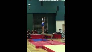 Seasac gymnastic competition level5 at UWCSEA SINGAPORE- beam day2, individual all-around