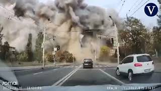 Así ha sido el ataque a la ciudad ucraniana de Dnipro