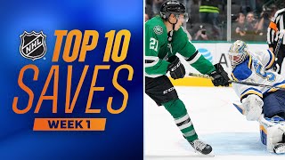Top 10 Saves from Week 1 | 2023-24 NHL Season