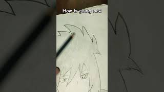 Sasuke drawing #anime #naruto #sasuke #drawing #art #shorts