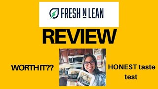 Fresh n Lean Review & Taste Test - High Protein Meal Plan Subscription Service - Is it Worth it?!