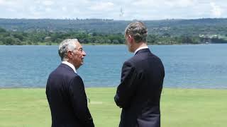 Almuerzo entre Su Majestad el Rey y Presidente de la República Portuguesa, Marcelo Rebelo de Sousa