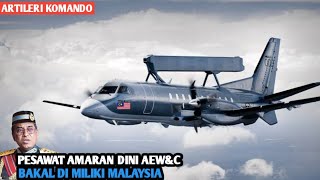 Jiran Melongo!! Malaysia Akan Borong Pesawat AEW\u0026C, Pesawat Amaran Awal \u0026 Kawalan Udara Gahar TUDM.!