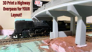 From Google Maps to Reality: 3D Printing My Way to an HO Scale Overpass!