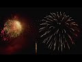 4k amazing fireworks show with sound 1 hour holiday mood relaxation time