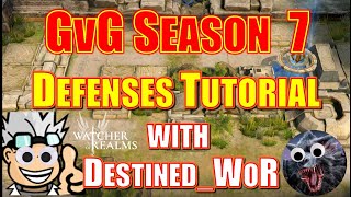 Season 7 GvG Defenses Tutorial w/ @Destined_WoR | Strategy Guide | Watcher of Realms