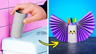 您需要的學校用品 🎨 可愛的 DIY 筆筒