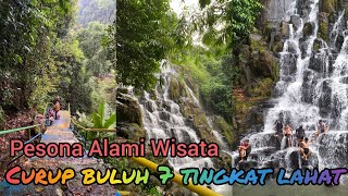 PESONA ALAMI CURUP BULUH LAHAT AIR TERJUN 7 TINGKAT