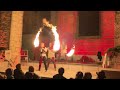 fire show at medieval yule medeltida jul 2024 visby highlights featuring gycklargruppen trix