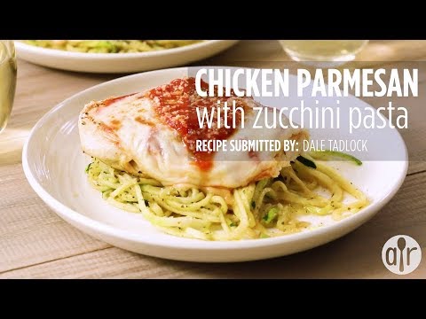 Chicken Parmesan With Zucchini Pasta Recipe