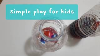 [SIMPLE PLAY] 페트병 재활용놀이 recycled plastic bottles: for kids