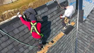 Luxury Roof Installation - GAF Camelot Ultra Luxury Shingle - Stouffville Ontario