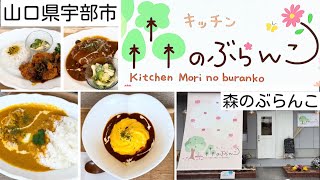 『森のぶらんこ』バターチキンカレー・ドレスオムライス！宇部市【ランチ】