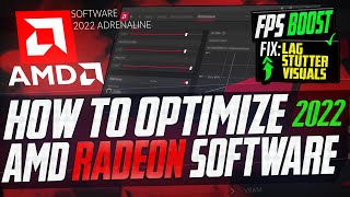 🔧 How to Optimize AMD Radeon Settings For GAMING & Performance The Ultimate GUIDE 2022 Adrenaline ✅