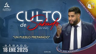 Culto de Sábado en Vivoᴴᴰ [18/01/2025 ∙ Pr. Axel Rodríguez | IASD Ñuñoa]