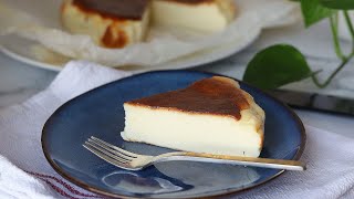 Bake the Perfect Basque Burnt Cheesecake |  A Dessert That's Always a Hit!\