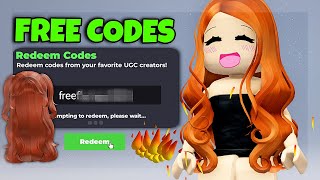 CODES THAT GIVE YOU FREE ITEMS | FREE HAIR ROBLOX