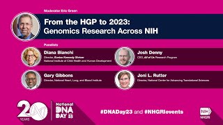 From the HGP to 2023: Genomics Research Across NIH - Eric Green