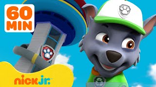 PAW Patrol's BEST Lookout Tower Moments! w/ Rocky, Marshall & Chase | 1 Hour Compilation | Nick Jr.
