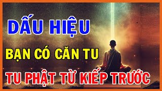 Dấu Hiệu Người Có CĂN TU, đã tu PHẬT Từ Kiếp Trước - BIẾT Để Sớm Tu Tập | sống để hạnh phúc