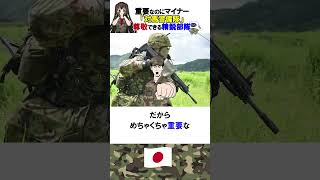 自衛隊の雑学 重要なのにマイナー「対馬警備隊」尊敬できる精鋭部隊　コメント欄から自衛隊トリビア　#shorts 　#自衛隊