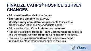 CMS Hospice Quality Reporting Program August 2024 Forum
